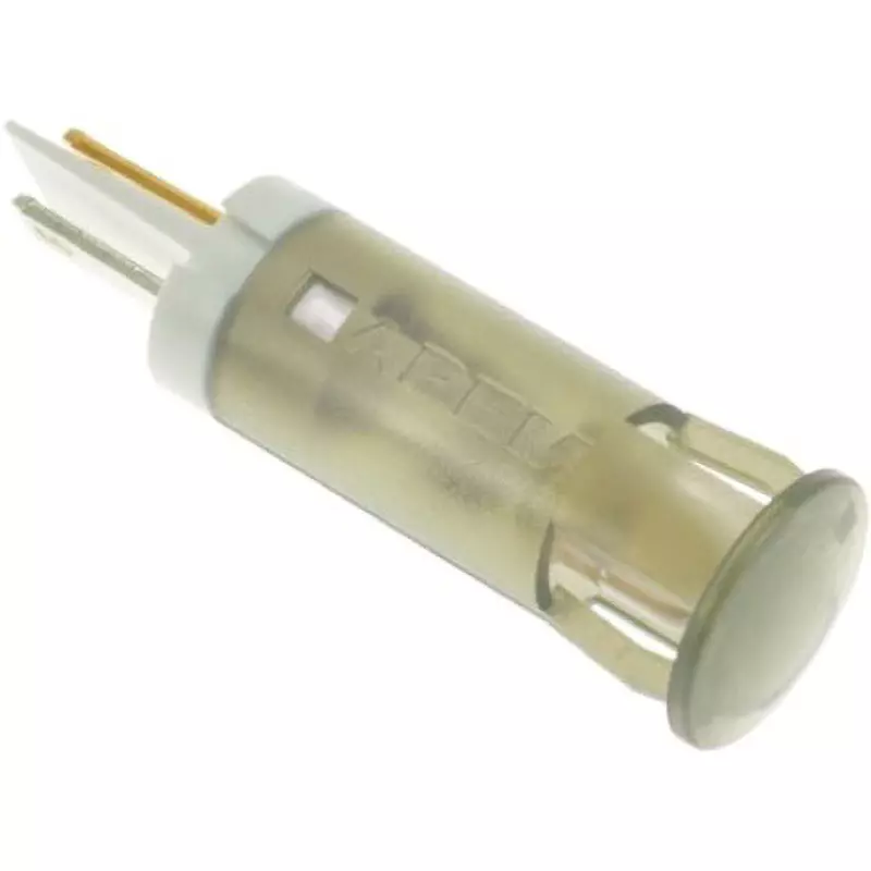 APEM Pilot Lamp 20 mA Rated Current 12 V DC Rated Voltage LED Lamp, QS101XXW12