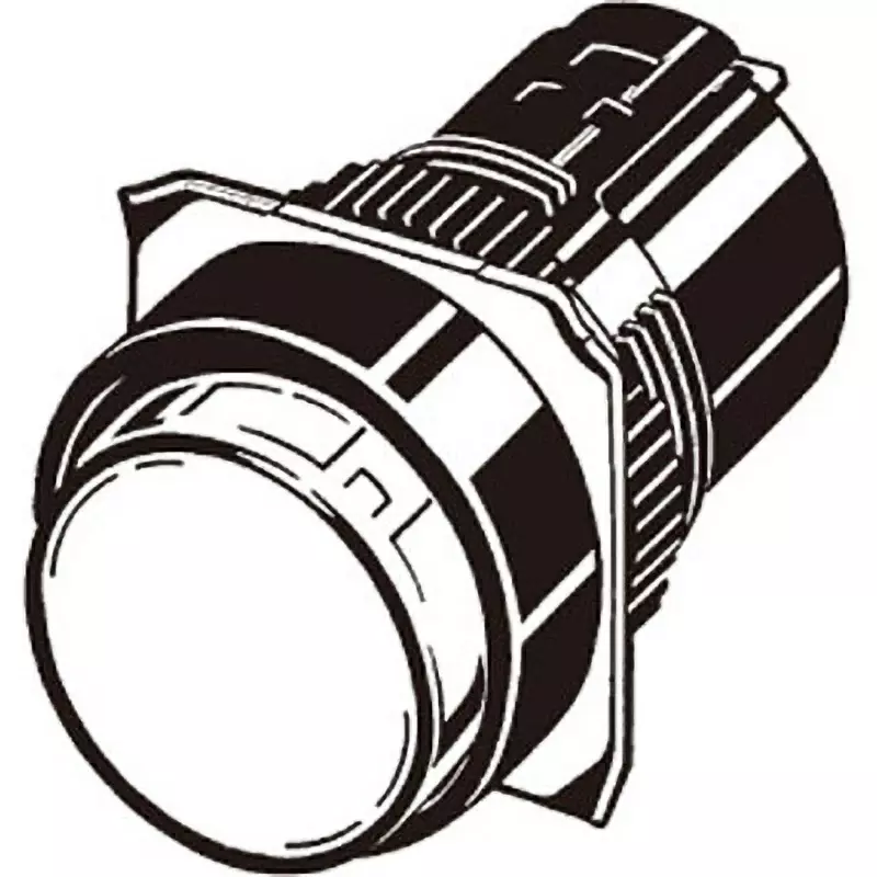 Omron Solder Terminal Indicator Light Φ 16 mm Round with Oil-Proof, M165-TR-24D