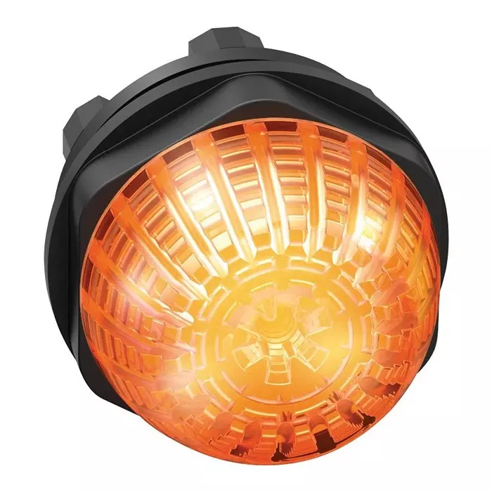 EAO PANEL INDICATOR, 22.5MM, ORANGE, 24V, 14-060.307