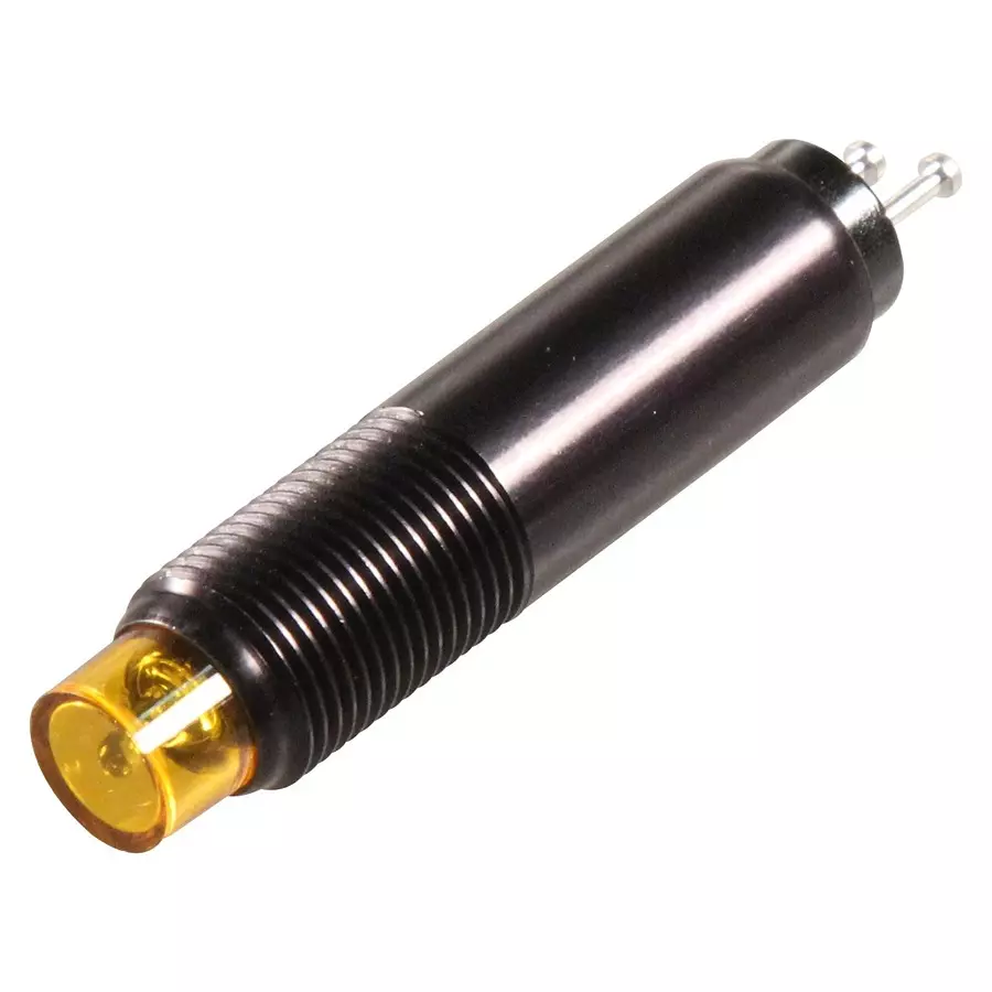 DIALIGHT INDICATOR, NEON, PANEL MOUNT, AMBER, 125V, 249-7841-1433-574