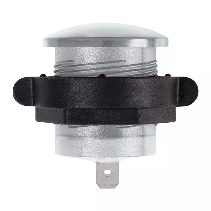 VCC PANEL INDICATOR, 23.1MM, WHITE, 28VDC, CNX722C900FVT
