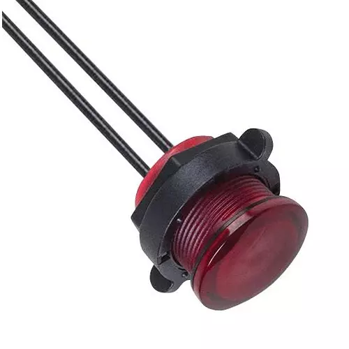 VCC PANEL INDICATOR, 22MM, RED, 120VAC, CNX722C200120W