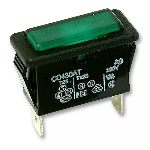 ARCOLECTRIC (BULGIN LIMITED) NEON INDICATOR, GREEN, C0430ATNAC