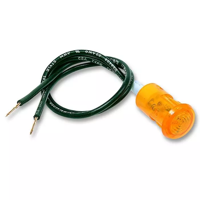 ARCOLECTRIC (BULGIN LIMITED) NEON INDICATOR, AMBER, L058900NAC