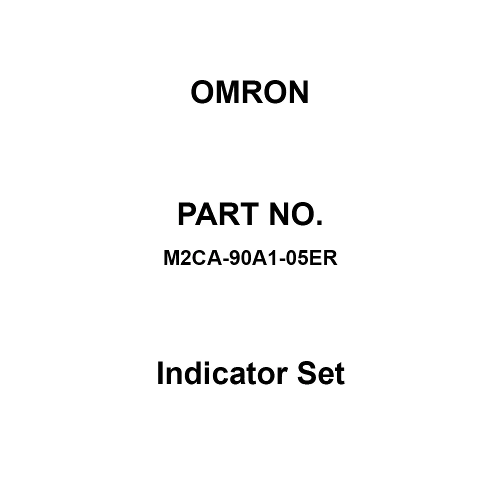 Omron Indicator Set Square Button, M2CA-90A1-05ER