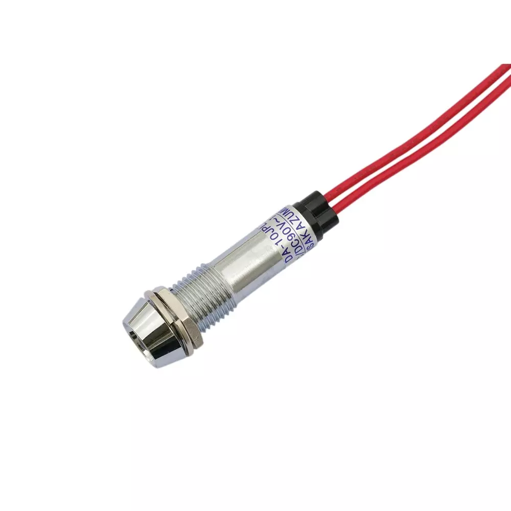 SAKAZUME ELECTRIC LED Indicator Light AC/DC100(90 to 132) V Rated Voltage, DA-10JPL-AC/DC100V-R