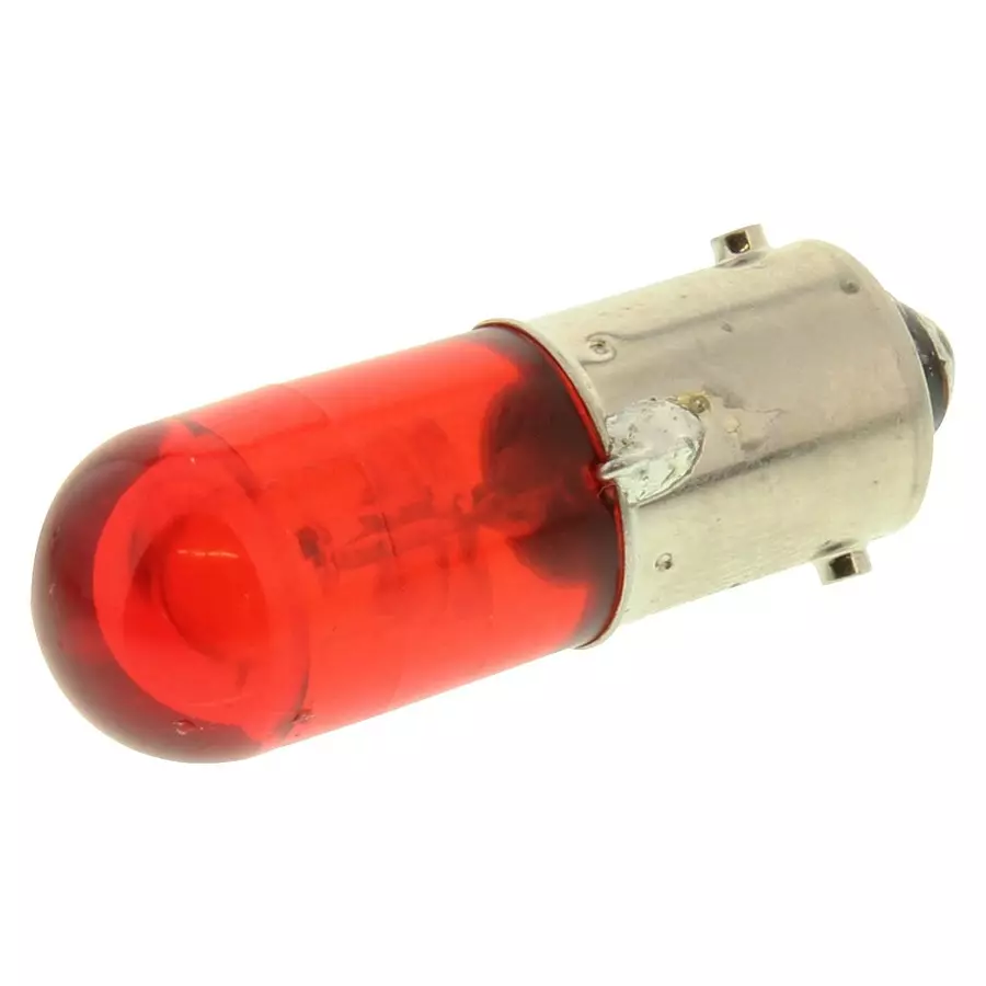 DIALIGHT LED BULB, MINI BAYONET/BA9S, RED, 586-2401-105F