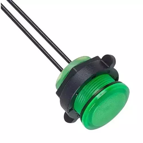 VCC PANEL INDICATOR, 22MM, GREEN, 120VAC, CNX722C500120W