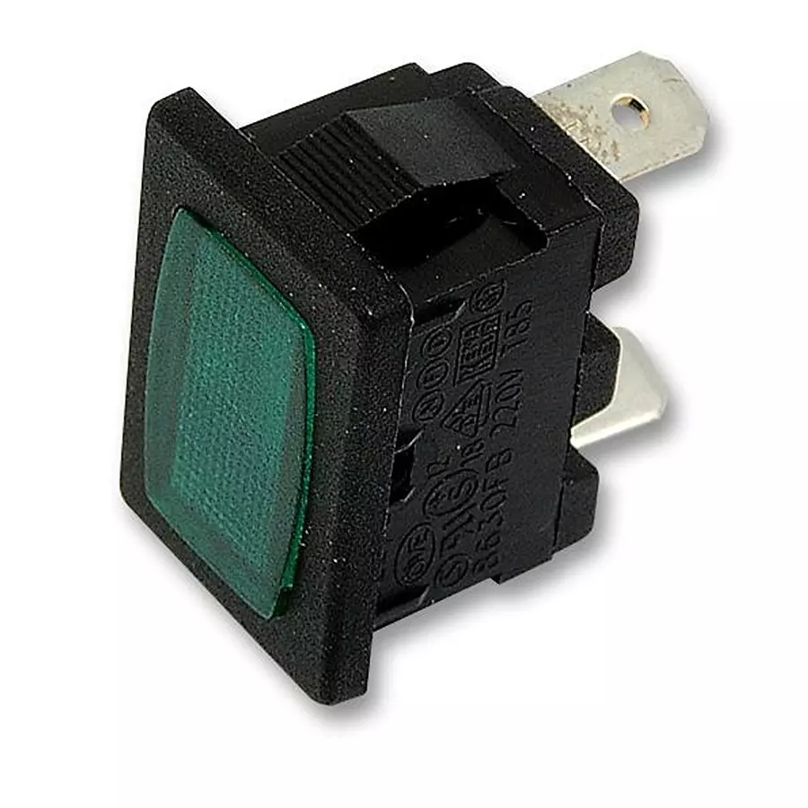 ARCOLECTRIC (BULGIN LIMITED) NEON INDICATOR, GREEN, H8630FBNAE