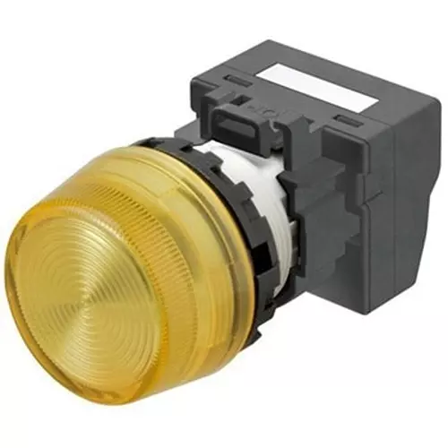 Omron Indicator Light Push-In Plus Terminal Block, M22N-BP-TYA-YC-P