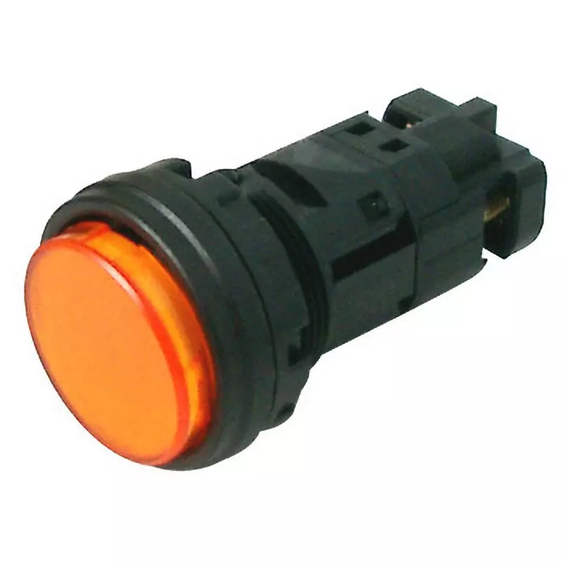 Buy IDEC Hw Series Pilot Light M3.5 screw terminal Amber, HW1P-1Q4A ...