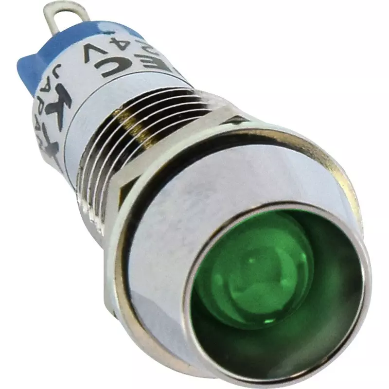 IDEC Up Series Led Type Small Indicator Light 10 Mm Mounting Hole Diameter, Up1P-1219G