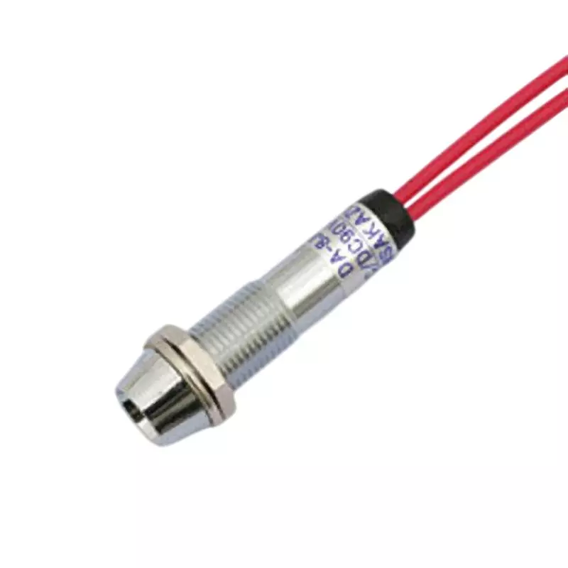 SAKAZUME ELECTRIC LED Indicator Light AC/DC100 V Rated Voltage 1 to 2.5 mA Rated Current, DA-8JPL-AC/DC100V-R