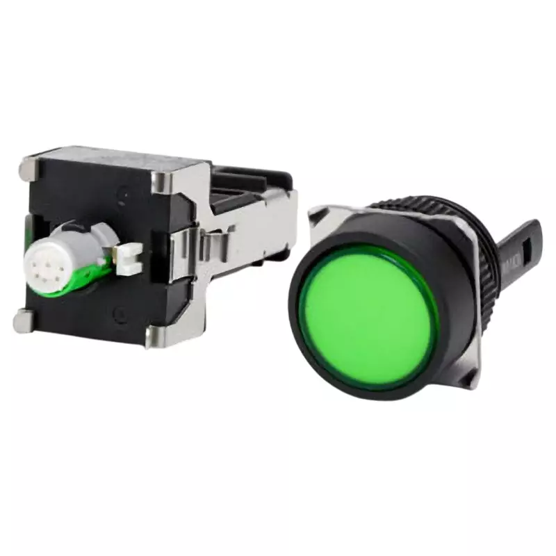 Omron Solder Terminal Indicator Light Round IP40 Φ16 mm, M16-TG-T1
