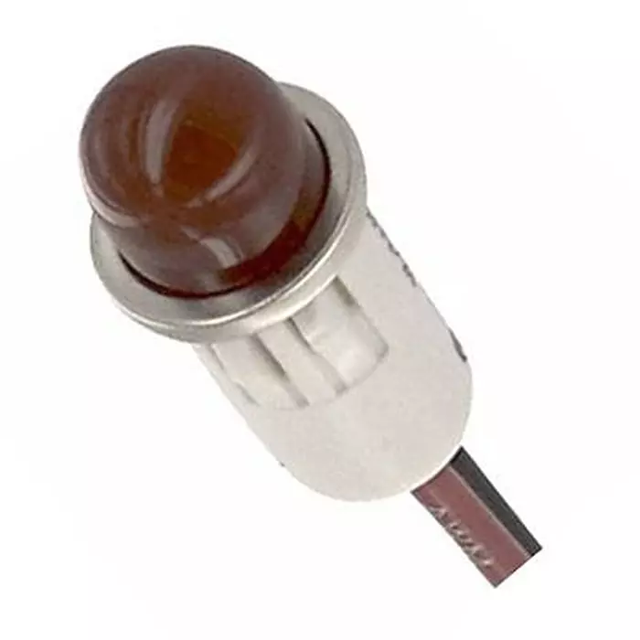 VCC LAMP, INDICATOR, NEON, RED, 250V, 1051A1