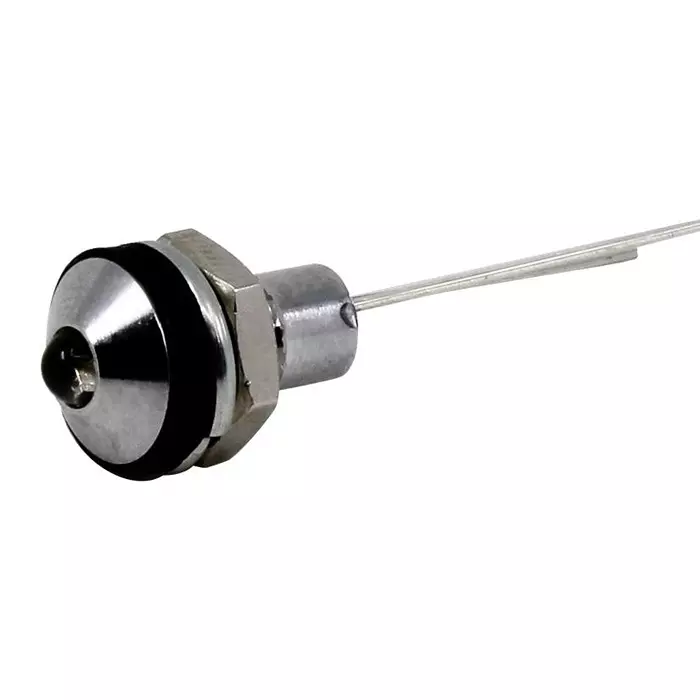 VCC LED PANEL INDICATOR, 6MM, WHT, 12VDC, CD-0-8712-9909-I
