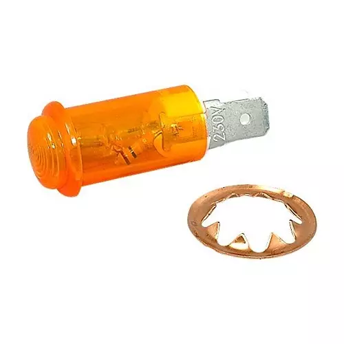 ARCOLECTRIC (BULGIN LIMITED) NEON INDICATOR, AMBER, C0180AANAB