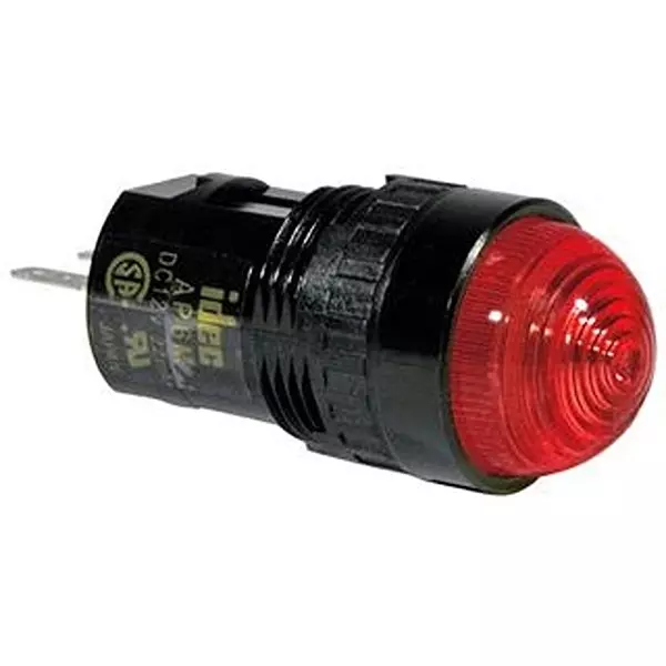 IDEC Incandescent Indicator, Solder Terminals, Ap6M122-R