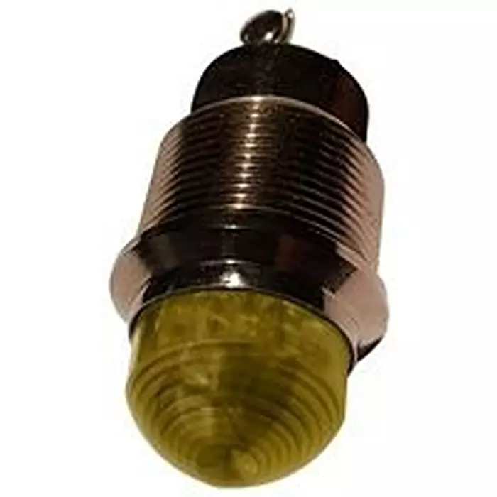 DIALIGHT Panel Indicator, Yellow, 1.18", 120Vac, 630-3705-304F