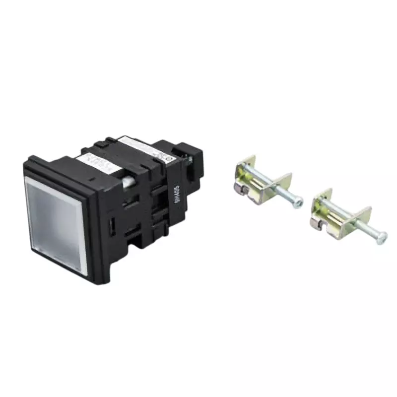 IDEC Sld Series Square Indicator Light Sld30N Type Square Hole 31 Mm Mounting Hole Diameter, Sld30N-1Dh2Br