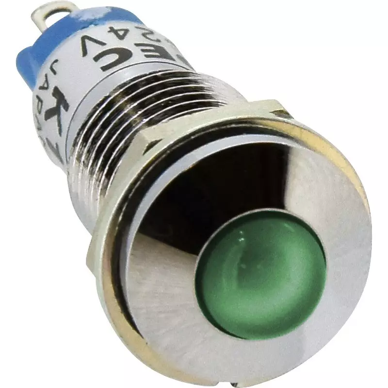 IDEC Up Series Led Type Small Indicator Light 10 Mm Mounting Hole Diameter, Up1-1218G