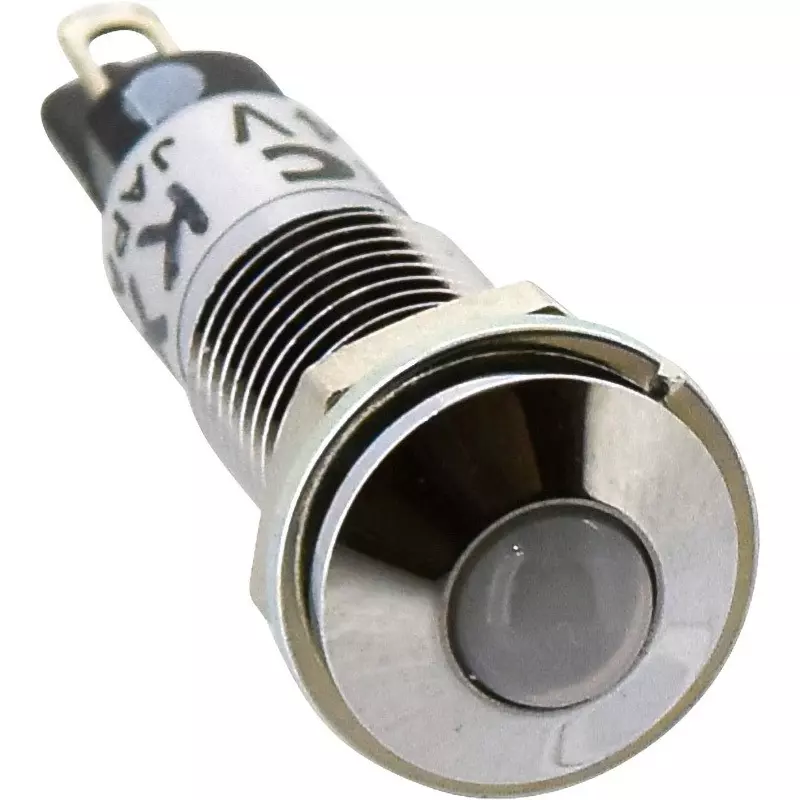 IDEC Up Series Led Type Small Indicator Light Φ7 7 Mm Mounting Hole Diameter, Up7-1278W