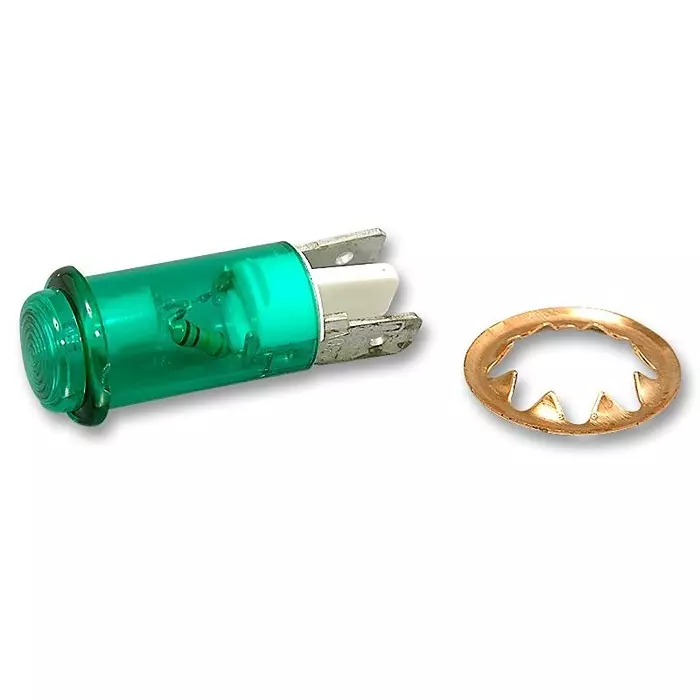 ARCOLECTRIC (BULGIN LIMITED) NEON INDICATOR, GREEN, C0180AANAD