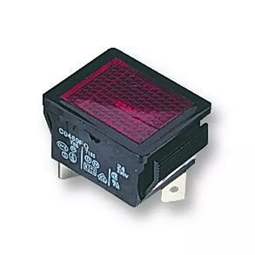 ARCOLECTRIC (BULGIN LIMITED) NEON INDICATOR, RED, C0480FQNAA