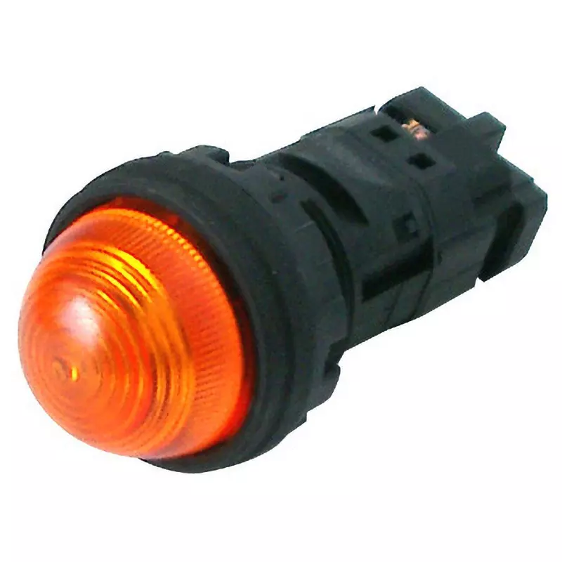 IDEC Hw Series Pilot Light Diameter 22 (Protruding Led) 22 Mm Mounting Hole Diameter, Hw1P-2Q4A
