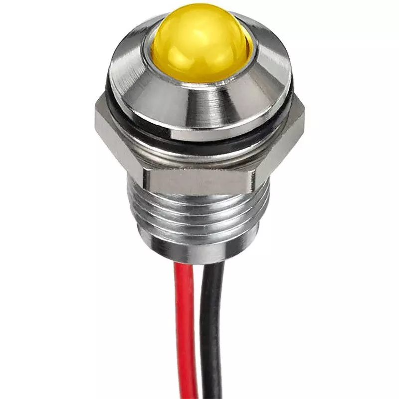 IDEC Q Series + Led + Indicator Light 8 Mm Mounting Hole Diameter, Q8P5Cxxhy12E
