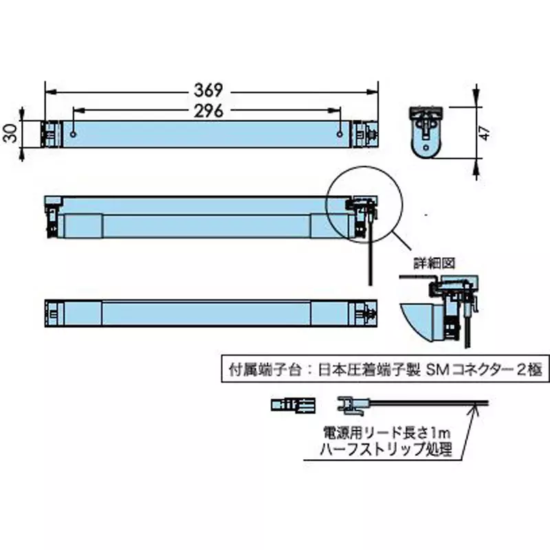 kameda-denki-led-interior-lighting-1000-or-more-dc500-mega-mohm-insulation-resistance-kcl-c101se