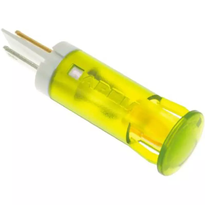 APEM Pilot Lamp 20 mA Rated Current 24 V DC Rated Voltage LED Lamp, QS101XXY24