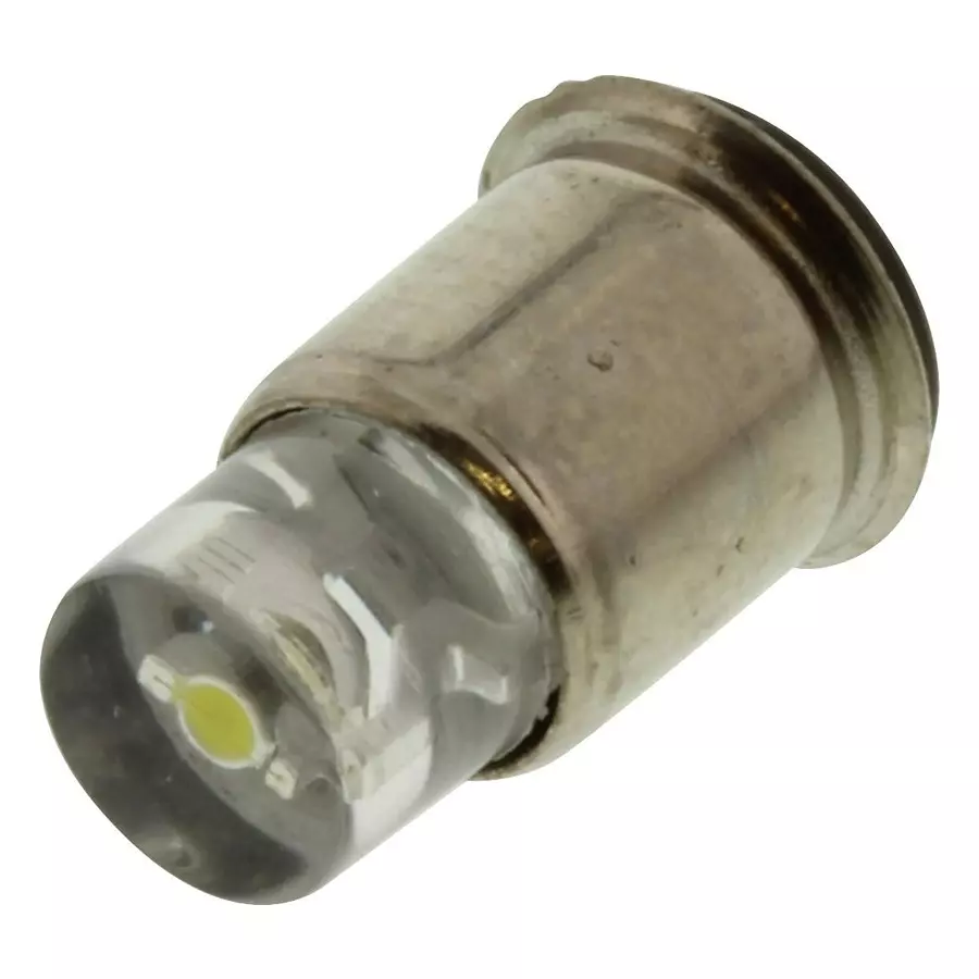 DIALIGHT LED BULB, MIDGET FLANGE, WHITE, T-1 3/4, 586-1106-105F.