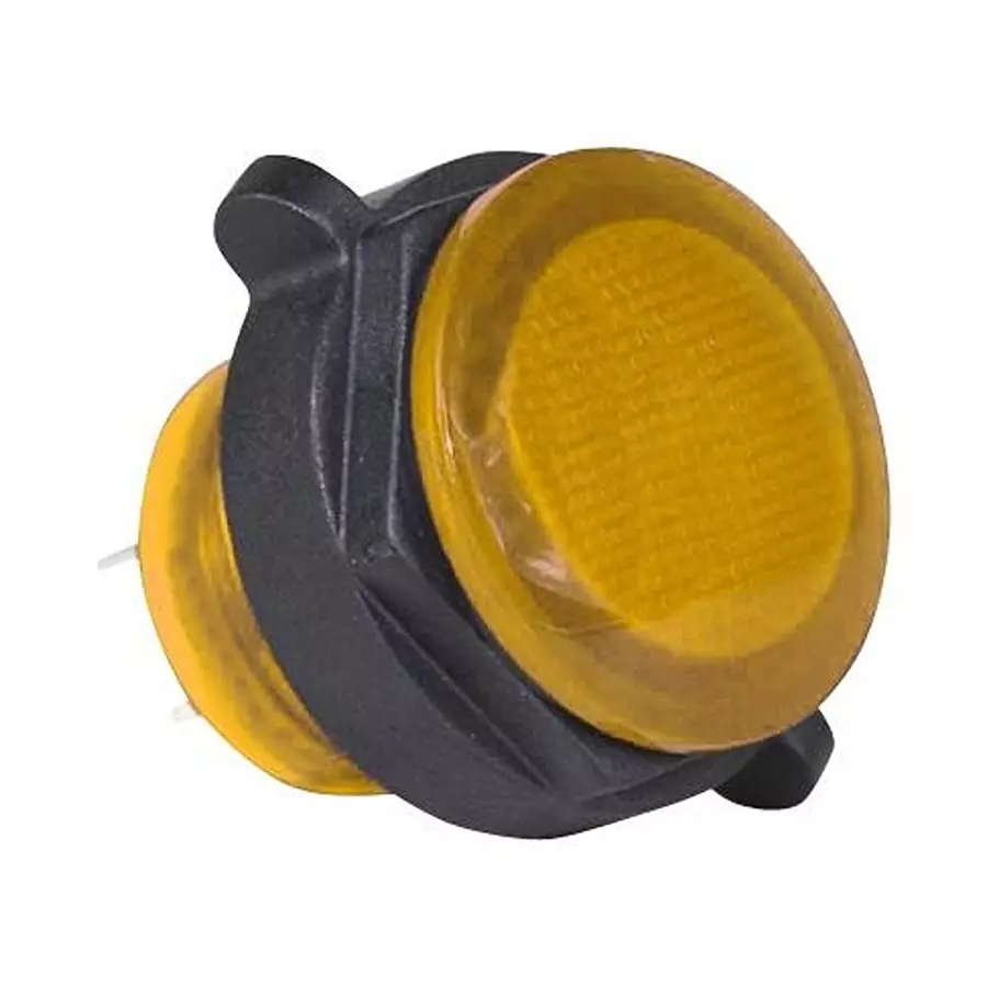 VCC PANEL INDICATOR, 22MM, YELLOW, 120VAC, CNX722C401120T