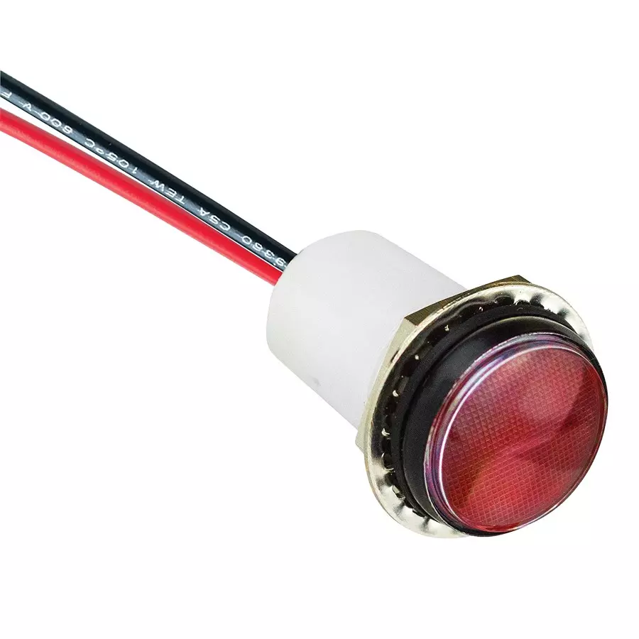 VCC PANEL INDICATOR, RED/YEL, 17.5MM, PML50RYFVW