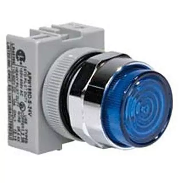 IDEC Panel Mount Indicator, Led, 22Mm, Green, 24V, Apw199Dg24V