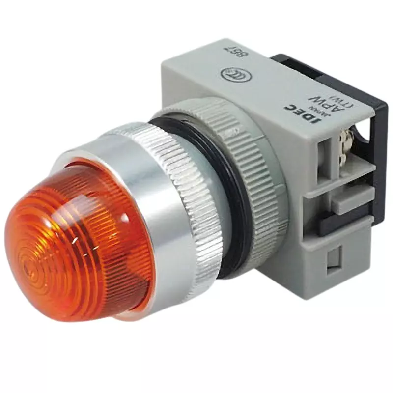 IDEC Tw Series Pilot Light (Round Led) 22 Mm Mounting Hole Diameter, Apw222Da