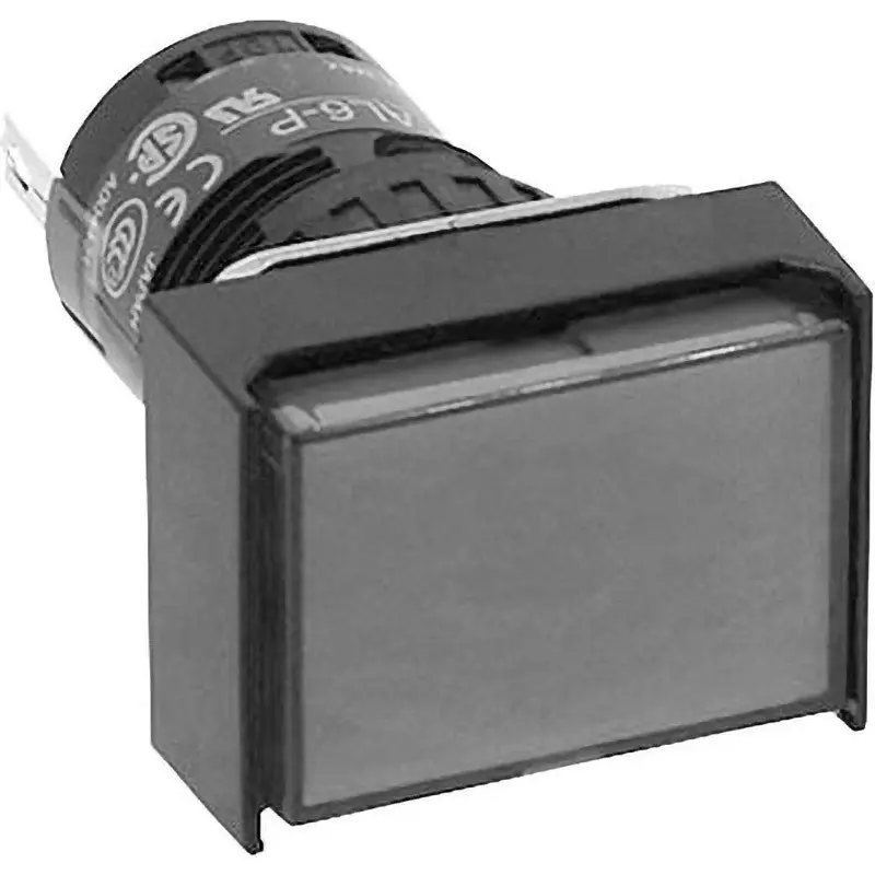 IDEC Rectangular Pilot Lights A6 Series Solder terminal Blue, AL6H-P4S