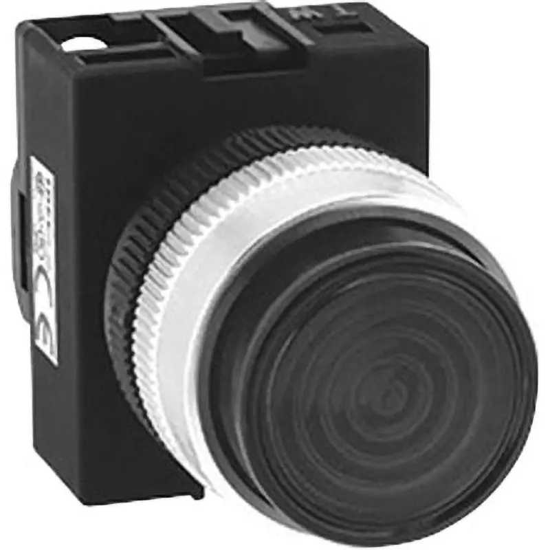 IDEC Tw Series Pilot Light (Flat Type Apw1 Type Led) 22 Mm Mounting Hole Diameter, Apw111Dy