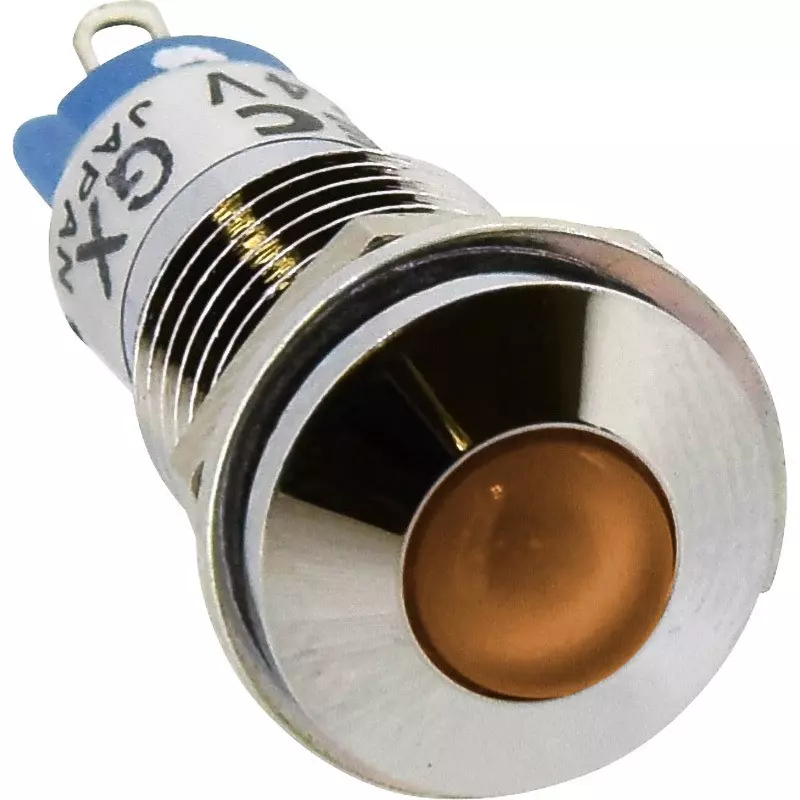 IDEC Up Series Led Type Small Indicator Light 10 Mm Mounting Hole Diameter, Up1-1218A