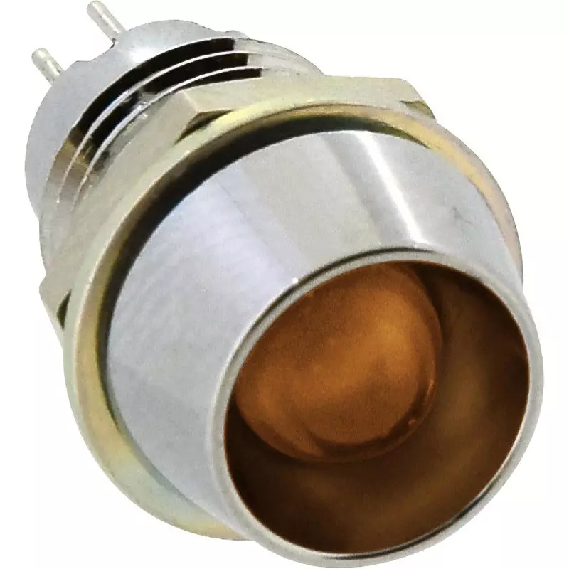 IDEC Up Series Led Type Small Indicator Light (Hood Type) 10 Mm Mounting Hole Diameter, Up1P-19A