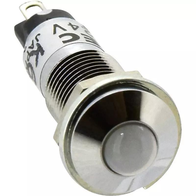 IDEC Up Series Led Type Small Indicator Light (Built-In Protruding Resistor) 8 Mm Mounting Hole Diameter, Up8-2488W