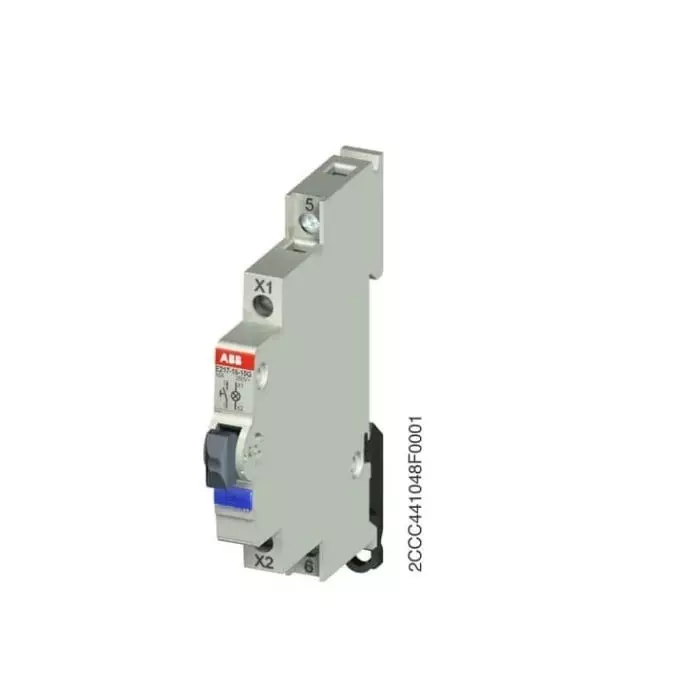 ABB E217, Panel Mount Blue LED Pilot Light Complete, IP20, 250V, 2CCA703164R0001