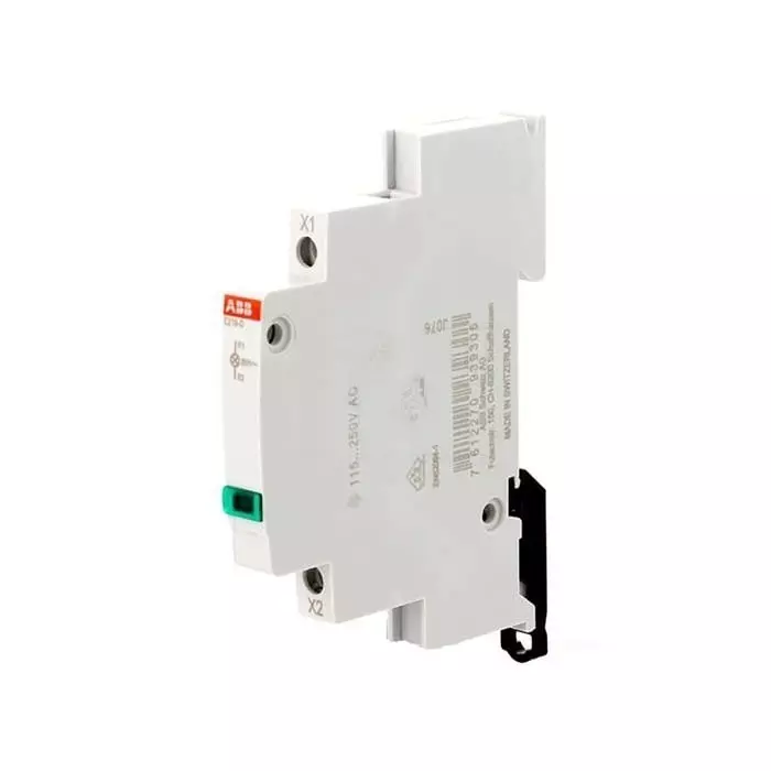 ABB E219 Green LED Indicator, 250 V AC, 2CCA703402R0001E219-D