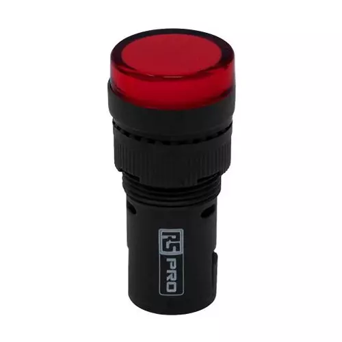 RS PRO LED Pilot Light 20 mA Panel Mount 24 V AC/DC Red LED, 2717477 (Pack of 5)