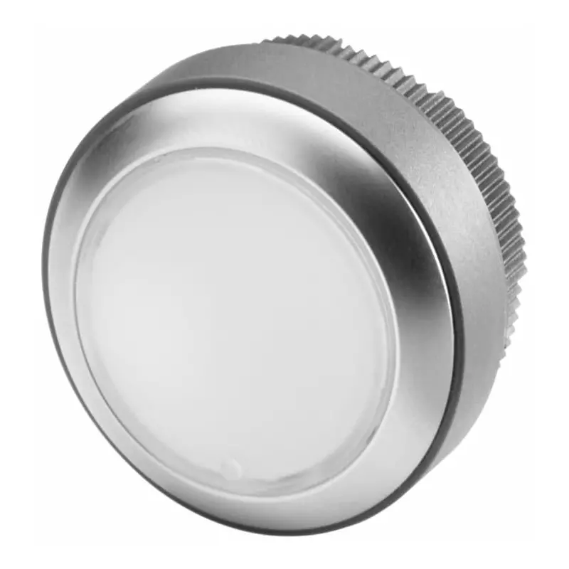 Siemens White Pilot Light, IP65, 24V, 6AV76741MC000AA0