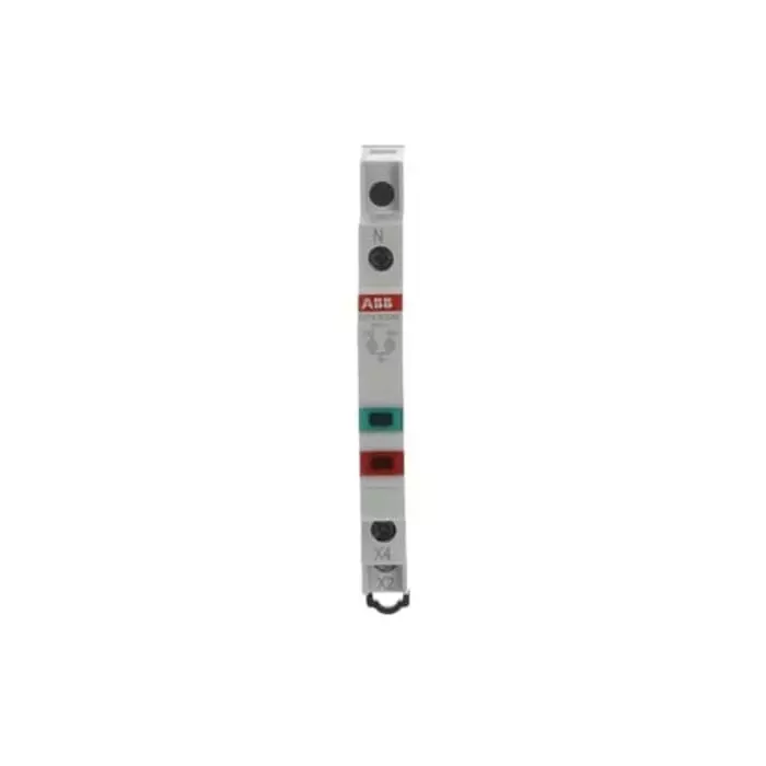 ABB E219, DIN Rail Red/Green LED Indicator, IP20, 48 V AC, 703911