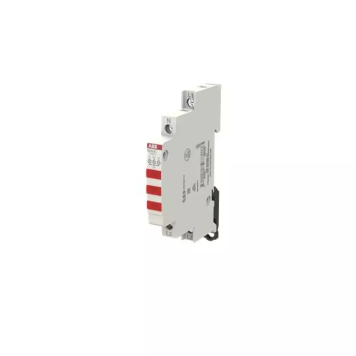 ABB E219, DIN Rail Red LED Indicator, IP20, 230 V AC, 2CCA703900R0001
