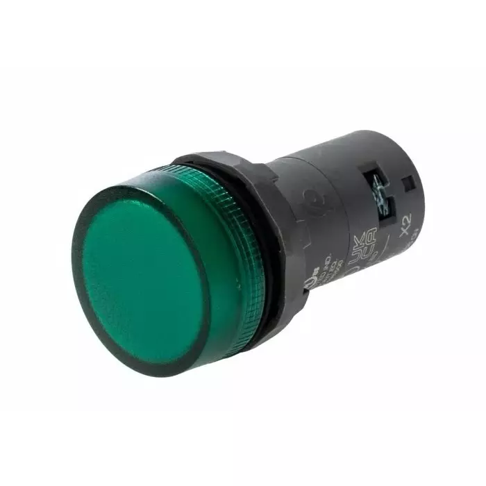 ABB CL2-523G, Panel Mount Green LED Pilot Light, 22mm Cutout, IP66, IP67, IP69K, Round, 230 V AC, 1SFA619403R5232CL2-523G