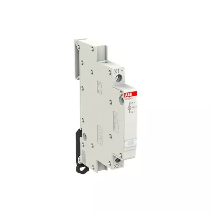 ABB E219, DIN Rail White LED Indicator, IP20, 48 V AC, 2CCA703420R0001